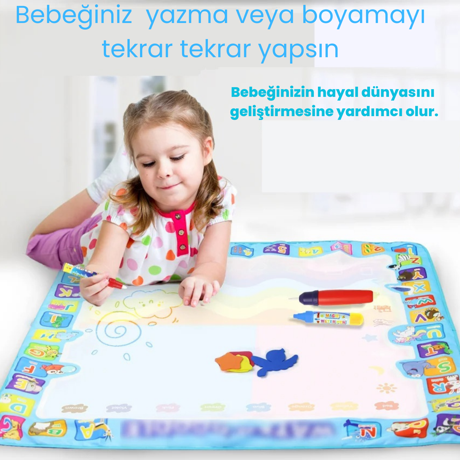 Çizilebilen Boyama Matı